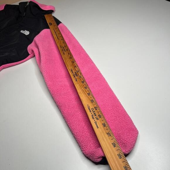 The North Face Women’s Denali Fleece Jacket Pink Black Polartec Recycled Size M - Picture 2 of 7